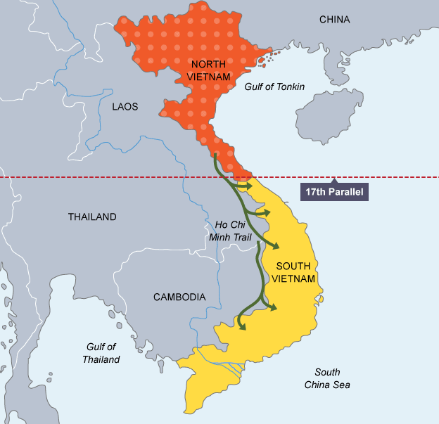 Reasons for US involvement in Vietnam - The Vietnam War - National 5  History Revision - BBC Bitesize