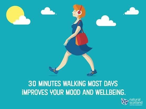 30 minutes walking improves mood and wellbeing Heath And Fitness ...