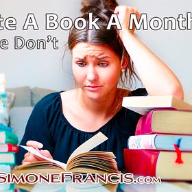Write A Book A Month - Please Don't
