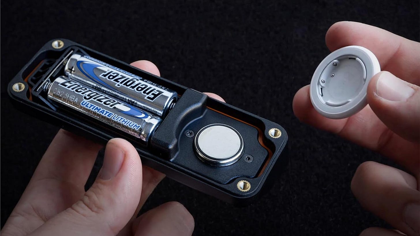 AirTag 10 year battery Elevation Lab TimeCapsule AirTag 10 year battery Elevation Lab TimeCapsule