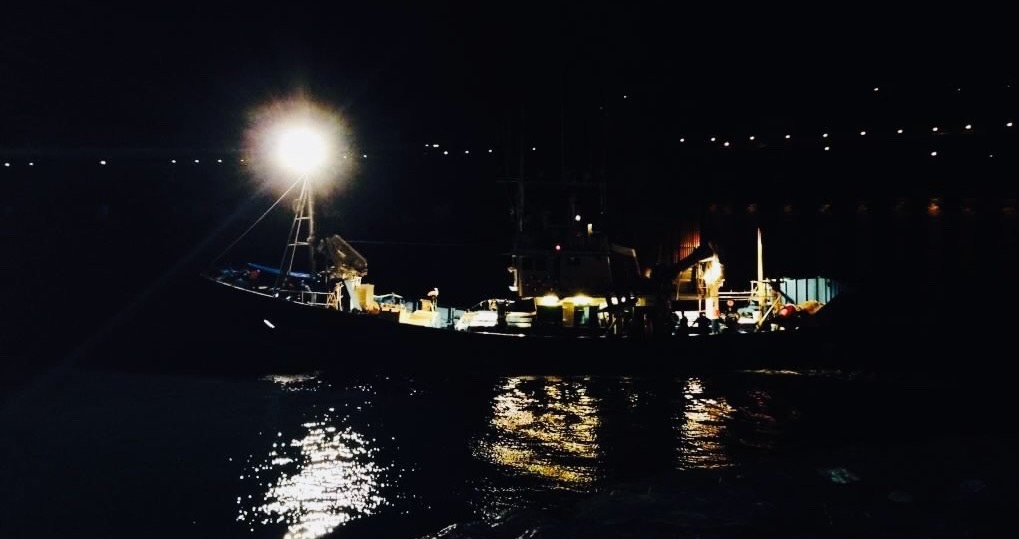 Boat sailing away Boat sailing away