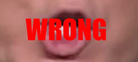 WRONG