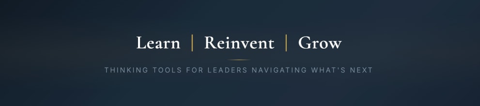 Learn | Reinvent | Grow