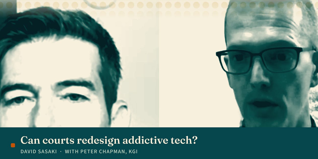 Can courts redesign addictive tech?