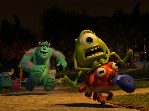 Monsters University - inside Monsters University - inside