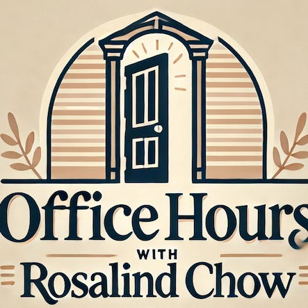 Office Hours with Rosalind Chow