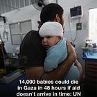 "14,000 starving babies": Return of the Blood Libel