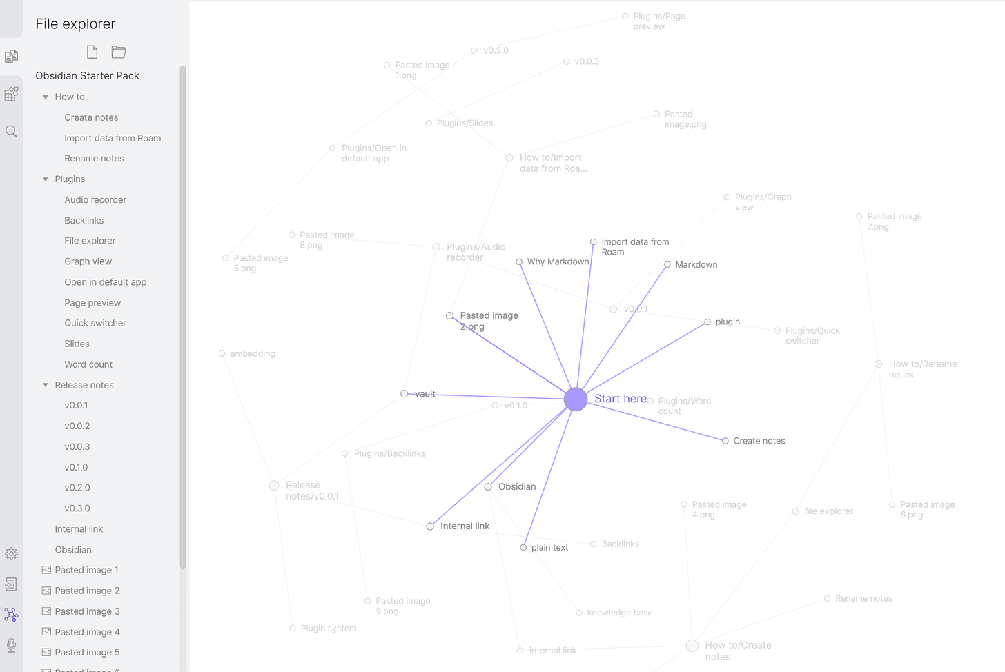 Graph view - Obsidian Help