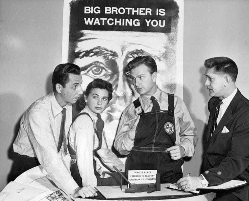 1984 Big Brother is Watching You Poster 1984 Big Brother is Watching You Poster