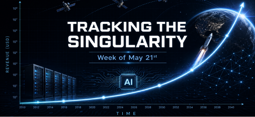 Tracking the Singularity: Week of May 21st