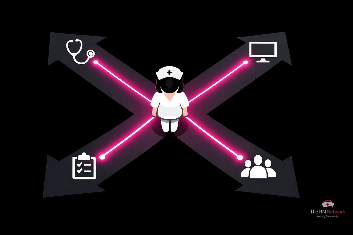 Nurse coordinating between hospital departments using project management communication skills Nurse coordinating between hospital departments using project management communication skills