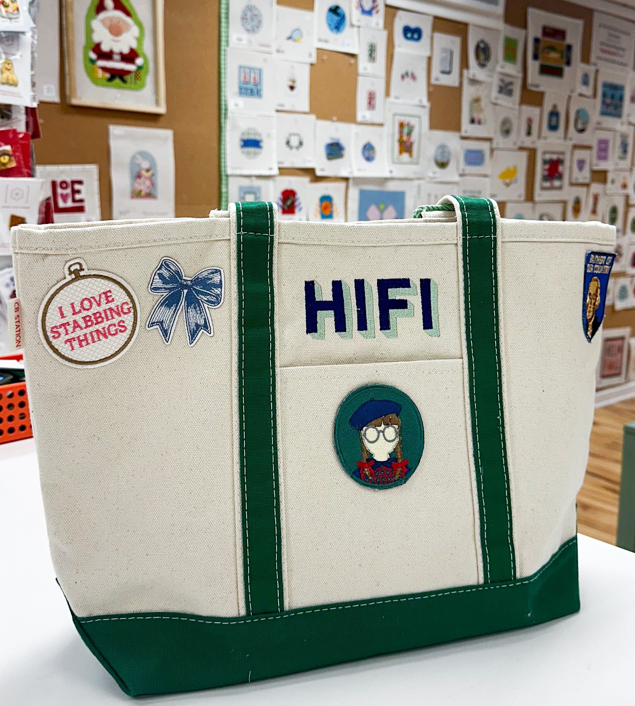 Tutorial: Tote Bag with Iron On Patches - by Hillary Fisk
