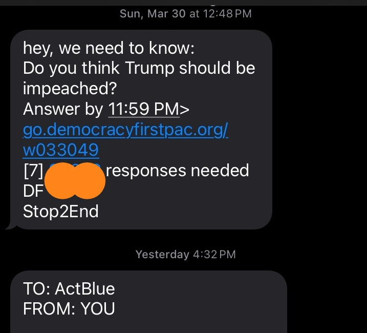 My Issue with ActBlue