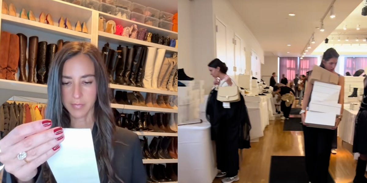 The Row's Sample Sale Was WILD - by Amy Odell - Back Row