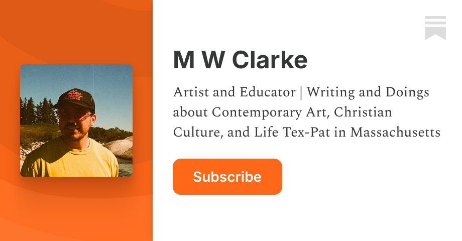 M W Clarke | Substack