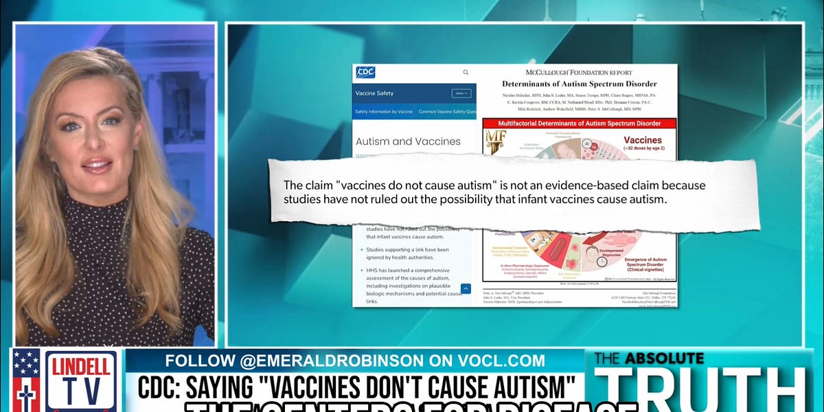 Claim "Vaccines Do Not Cause Autism" Not Evidence Based