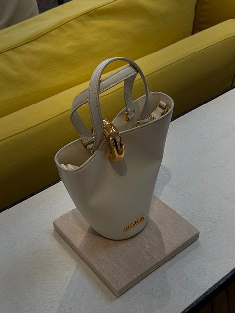 Inside the Jacquemus boutique on Melrose in Los Angeles