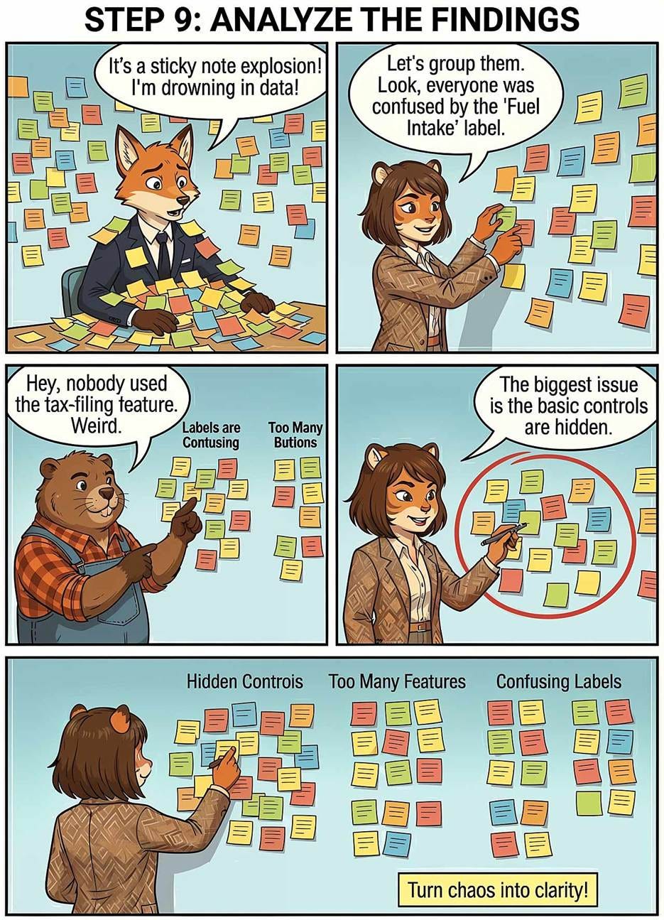 A cartoon of a fox and a bear with post-it notes
AI-generated content may be incorrect. A cartoon of a fox and a bear with post-it notes
AI-generated content may be incorrect.