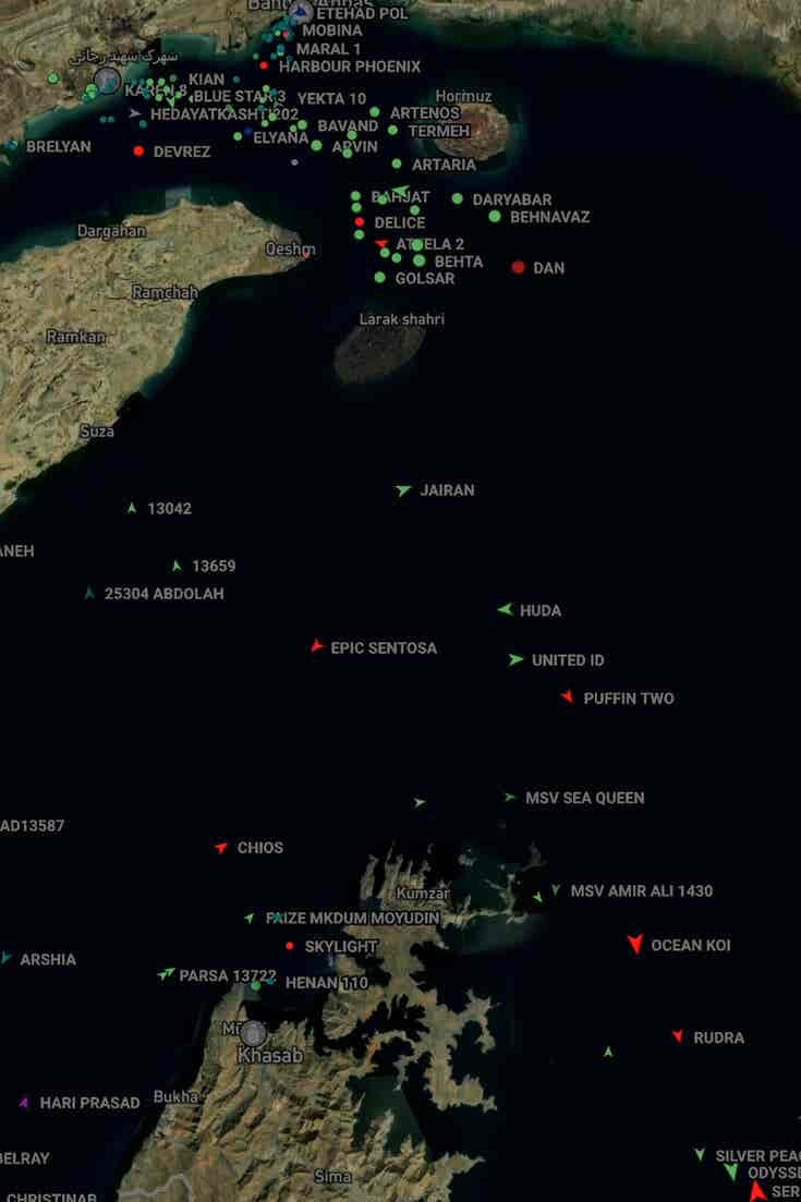 After Iran Attacks, Ship Traffic Plummets in Strait of Hormuz - The New  York Times