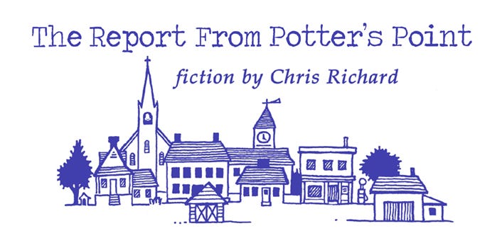 The Report from Potter's Point, April