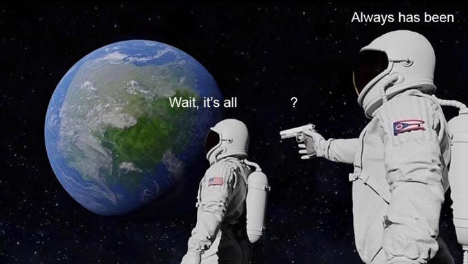 Wait, it's all ? Always has been