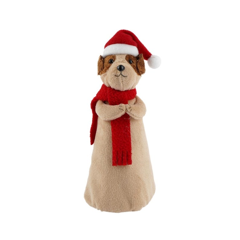 Santa Paws Dog Christmas Tree Topper | Festive Decor | Christmas Decoration | Seasonal Tree Topper | Ornament image 4