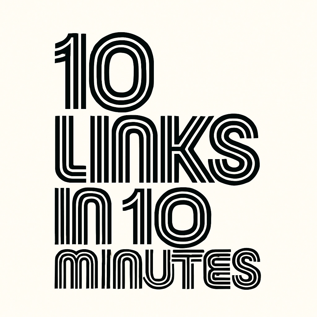 10 links in 10 minutes  logo