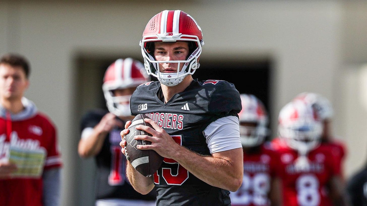 Gamer' – Fernando Mendoza Sets Early Hoosier Quarterback Tone - Indiana  University Athletics