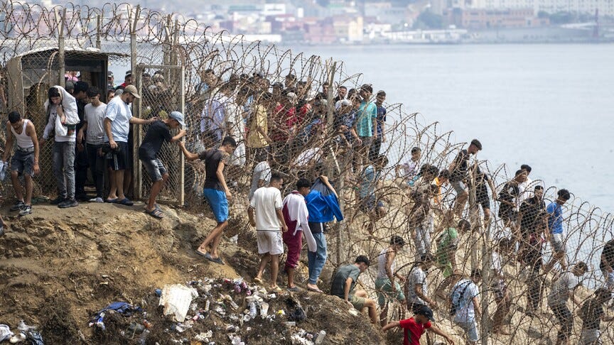 Nearly 69,500 migrants return to Morocco after mass crossing into Ceuta