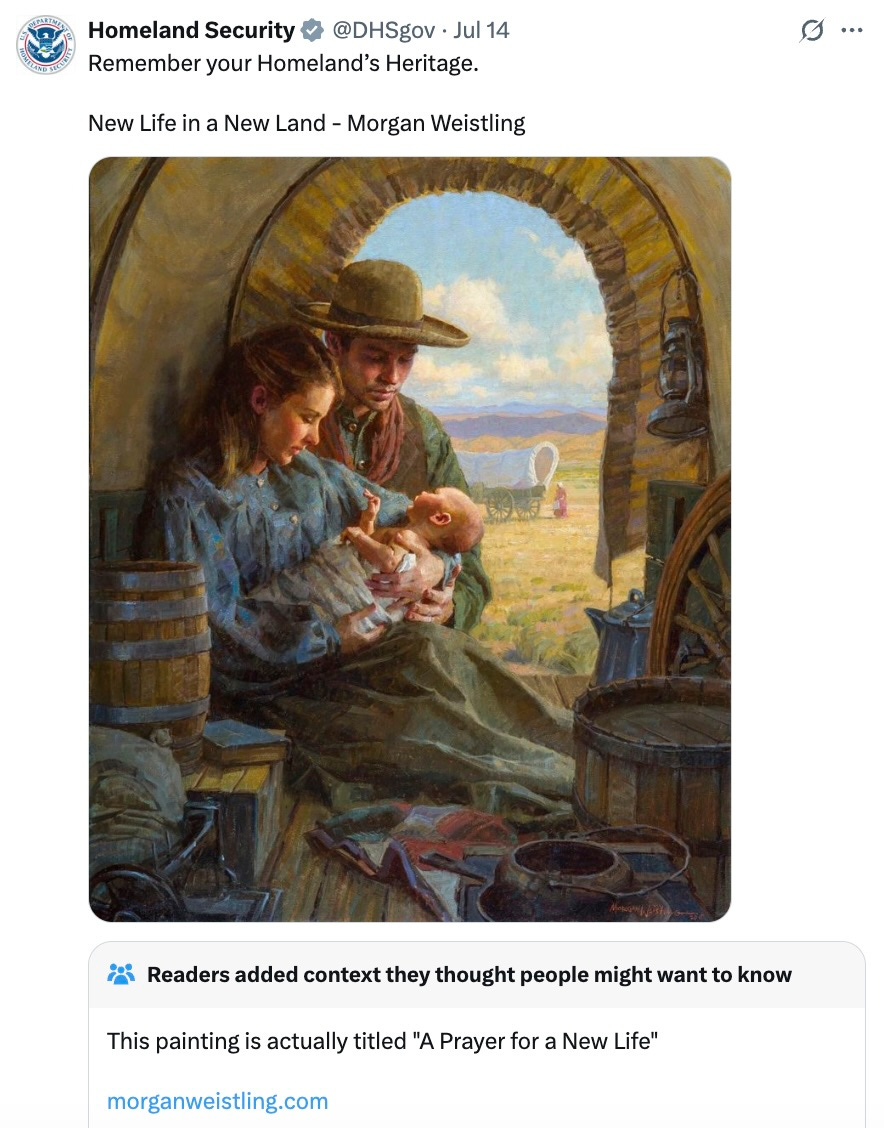 Remember your Homeland's Heritage/New Life in a New Land - Morgan Weistling