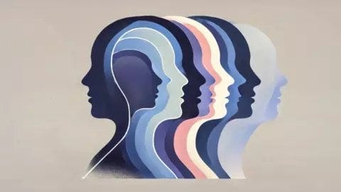 The self isn't one but many. | Pessoa saw identity as a performance, where  we live multiple selves at once – both real and imagined. The highest form  of consciousness is to