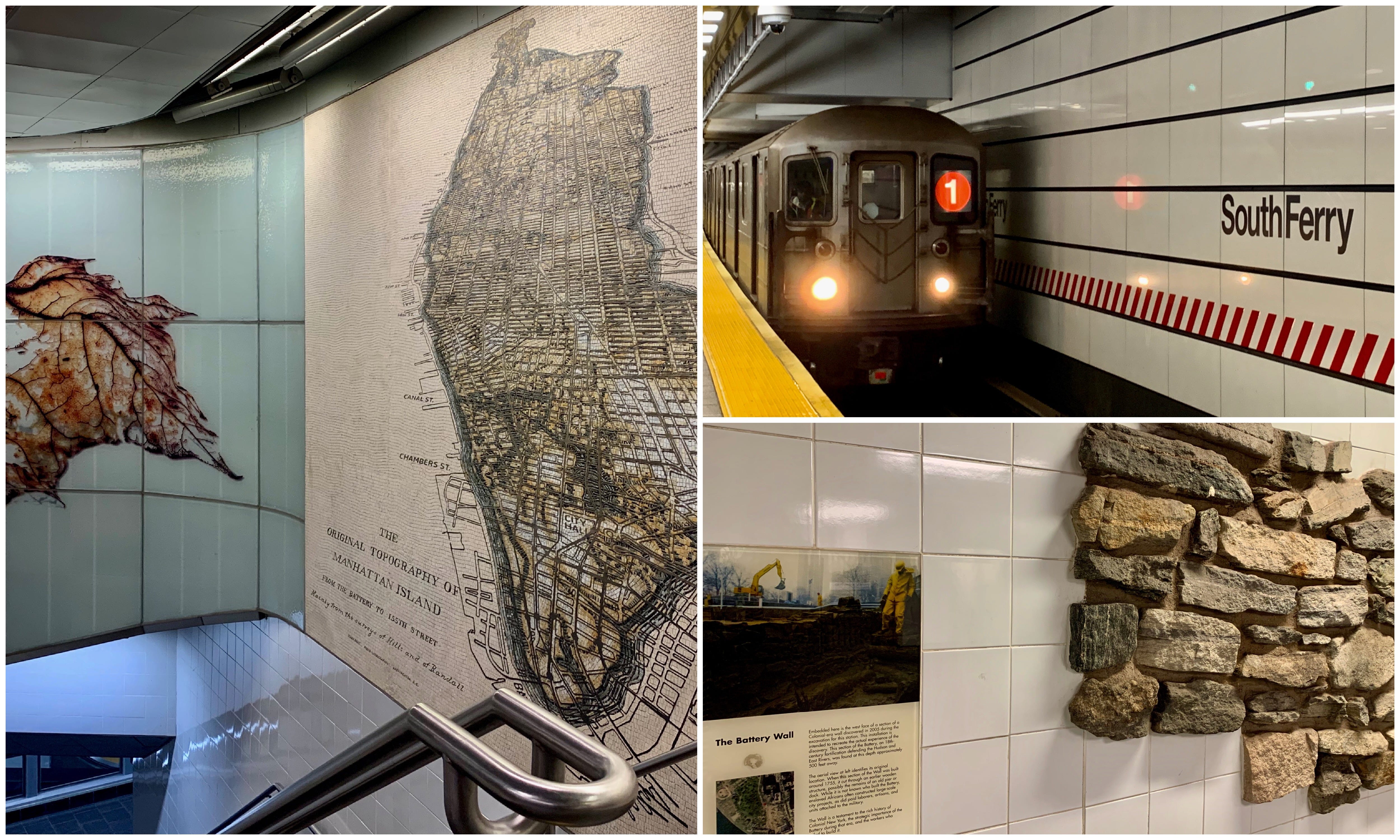 145th Street + South Ferry Station - by Adrian Brune