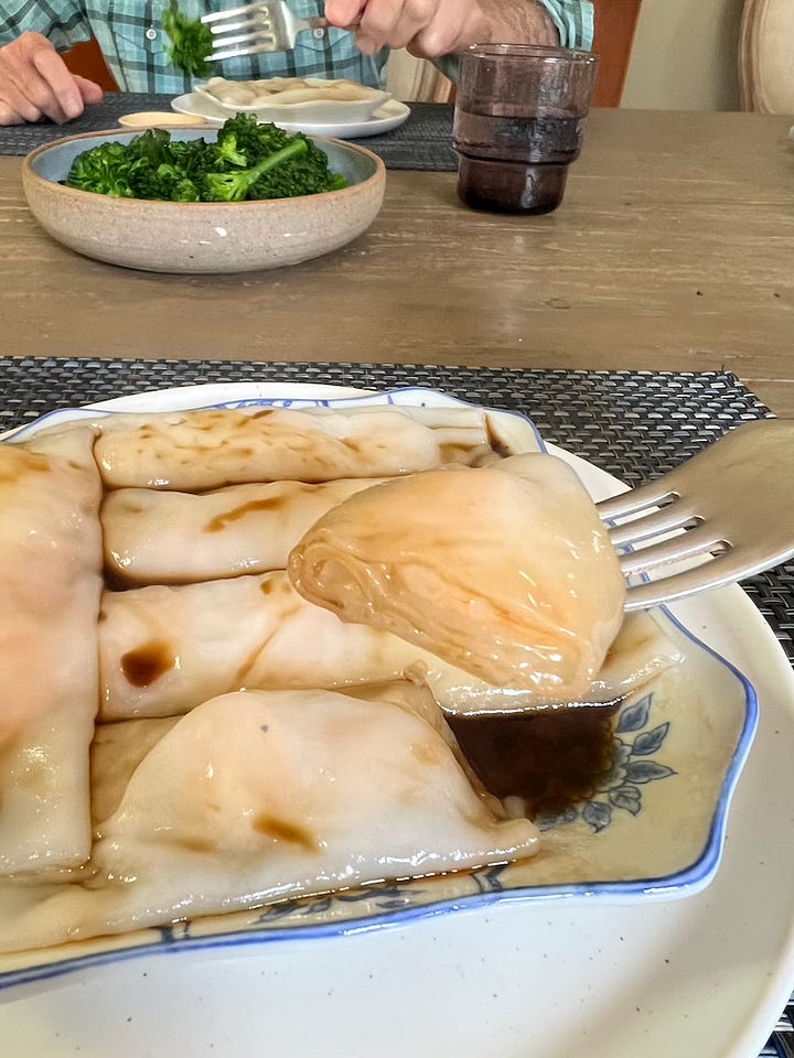 frozen shrimp and scallop cheung fun