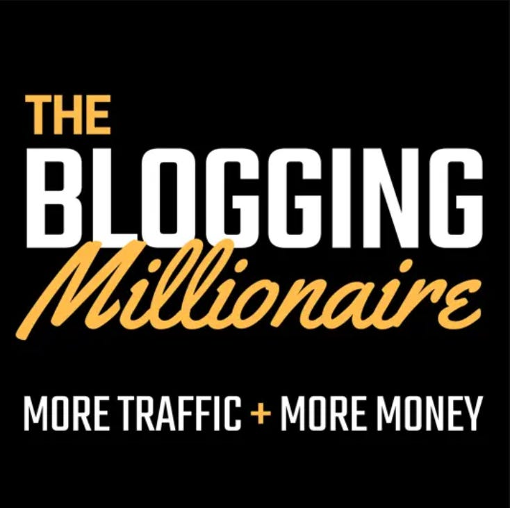 The Blogging Millionaire Podcast Newsletter logo