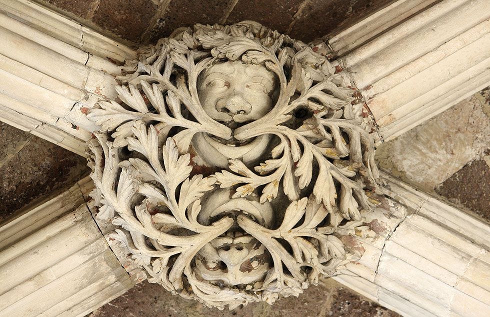 Green Man, Exeter Cathedral | Green man, Pagan art, Sacred masculine