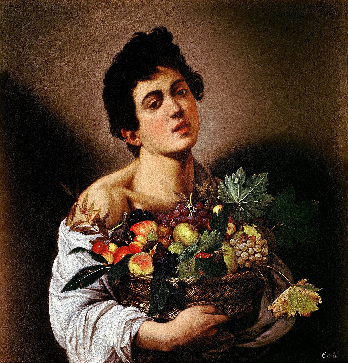 Boy with a Basket of Fruit Caravaggio Boy with a Basket of Fruit Caravaggio