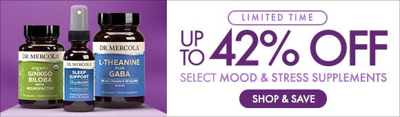 Get up to 42% Off on Select Mood & Stress Supplements