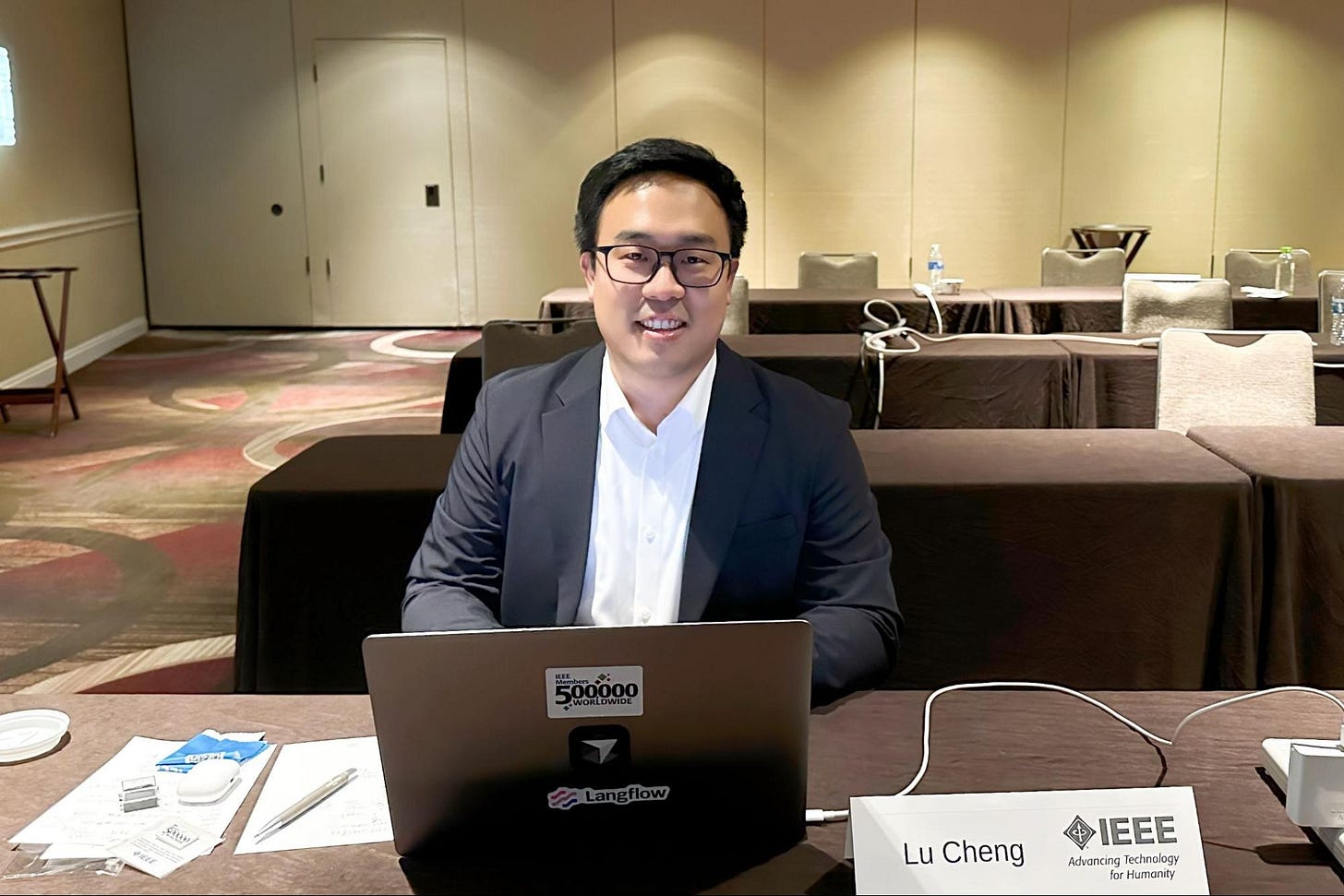 Scene from the 2025 IEEE Senior Member review meeting