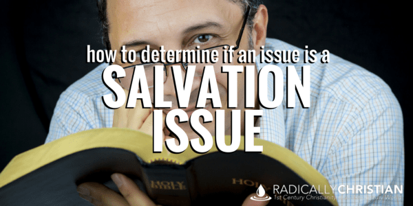 salvation issues salvation issues