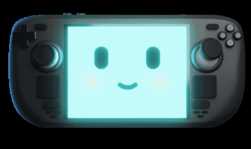 a video game controller with a smiley face on it a video game controller with a smiley face on it