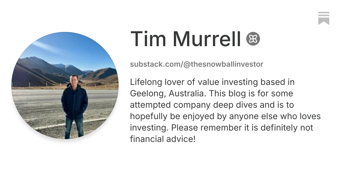 Tim Murrell | Substack