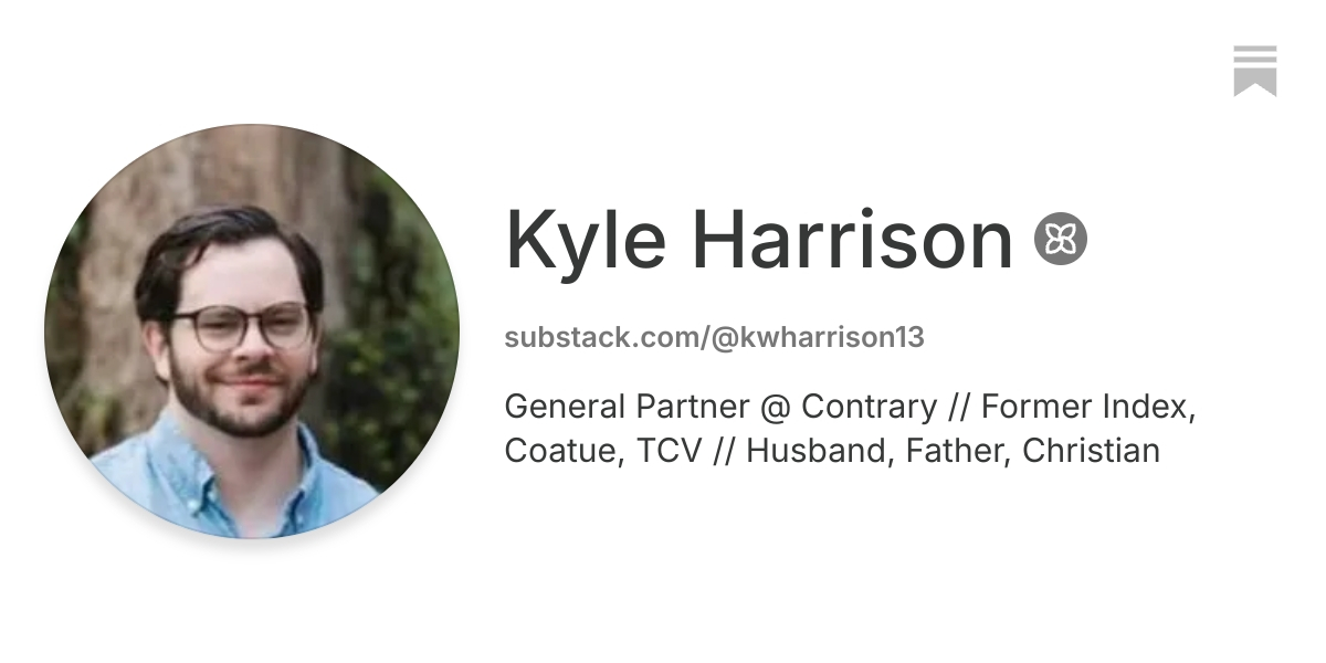 Kyle Harrison | Substack