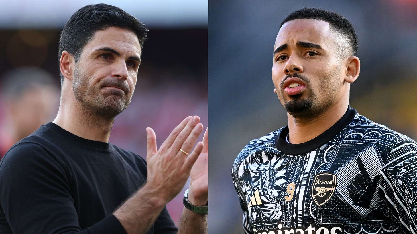 I could sense it' - Arsenal boss Mikel Arteta hypes up Gabriel Jesus'  possible impact in new season after maligned striker shines against Bayer  Leverkusen | Goal.com UK