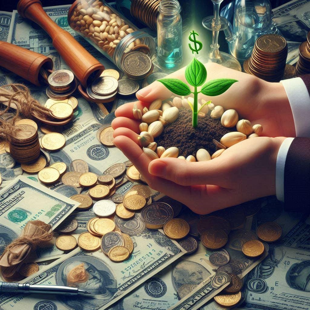 The coming together of two worlds, Permaculture and Bitcoin through seeds.