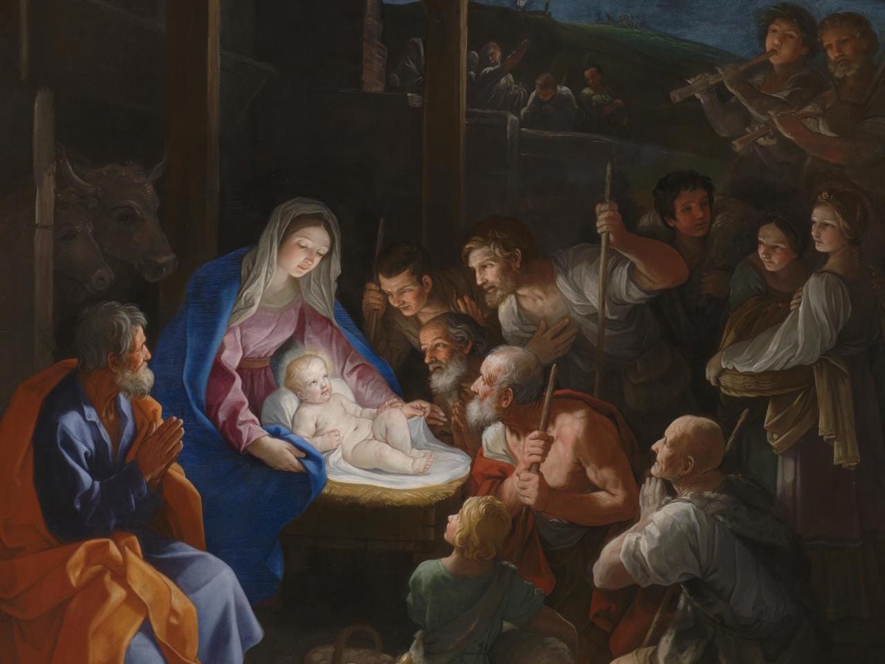 Guido Reni | The Adoration of the Shepherds | NG6270 | National Gallery,  London