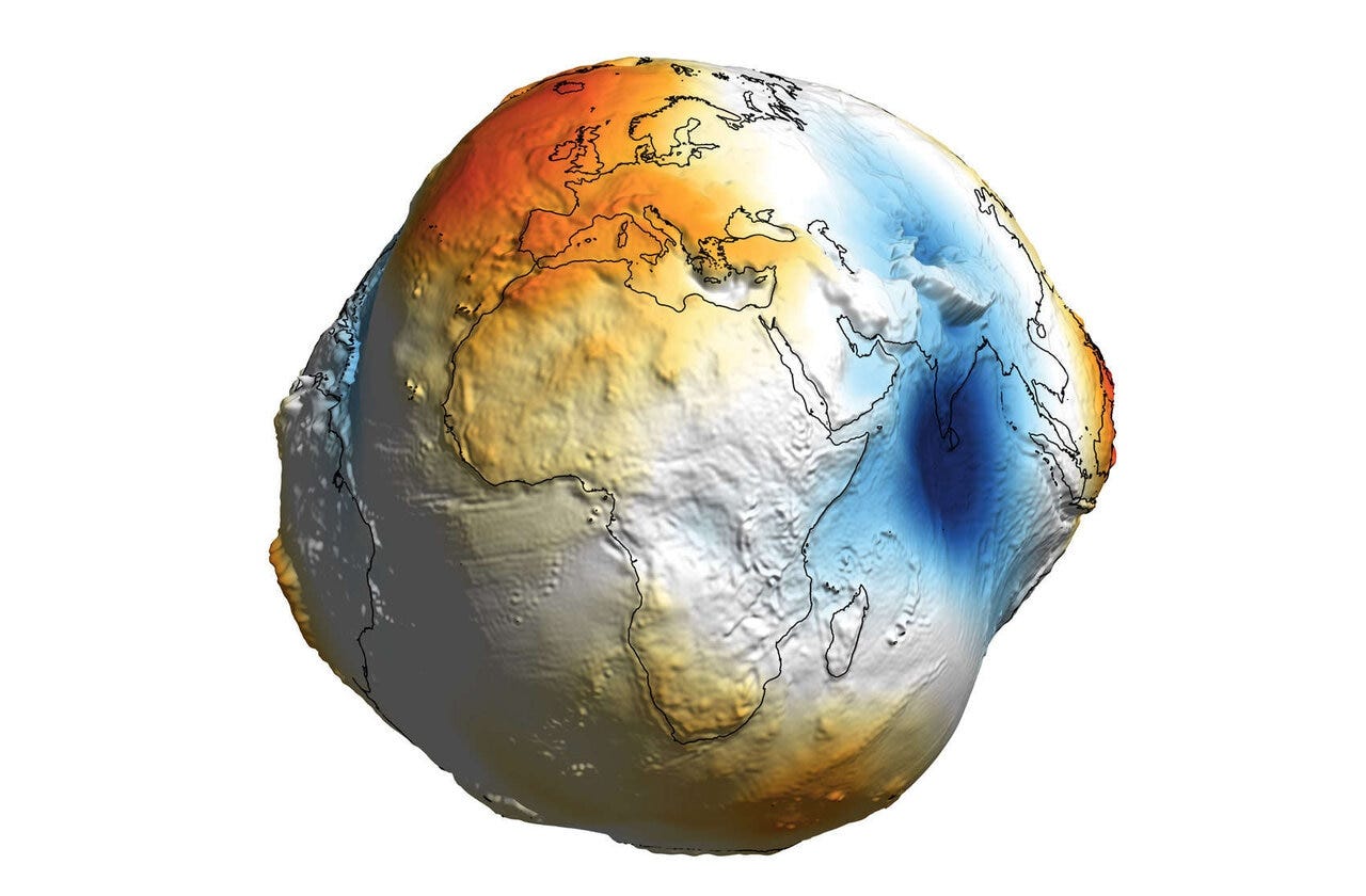 Bad Astronomy | No, That's NOT What the Earth Would Look Like Without Water  | SYFY WIRE