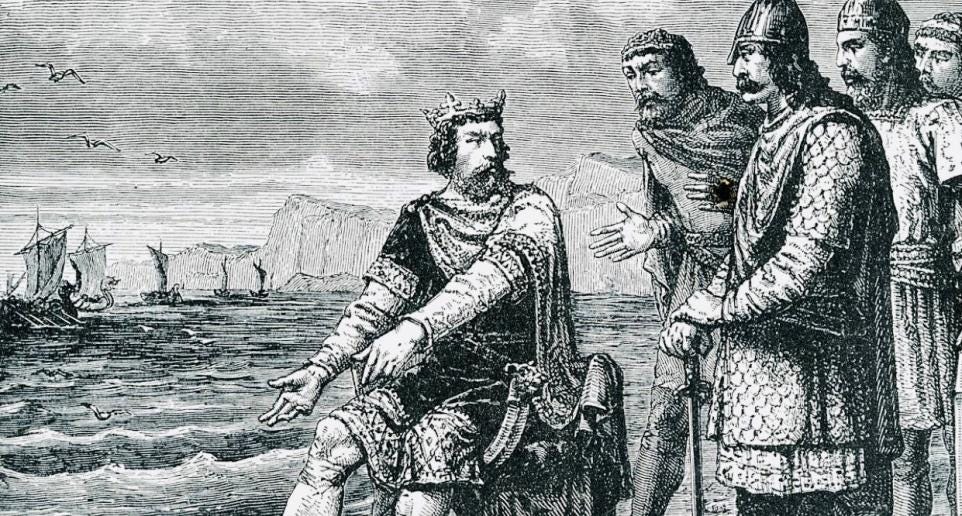 When King Canute tried to stop the tide in Southampton | Daily Echo