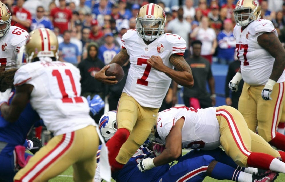 Bills smash 49ers 45-16 as Colin Kaepernick steps up 2016 Bills smash 49ers 45-16 as Colin Kaepernick steps up 2016