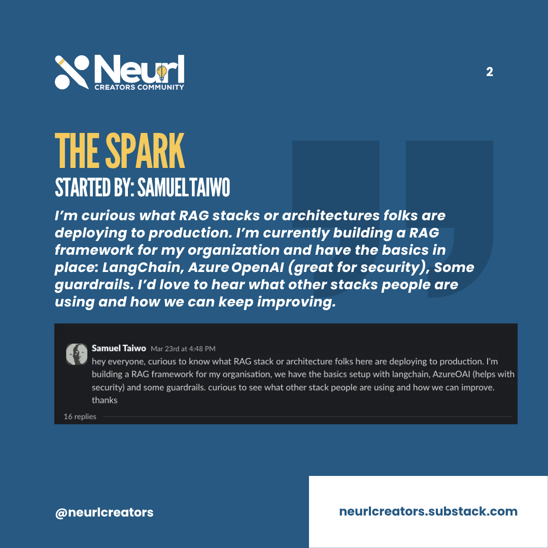 [Infographics] Go-To Stack for Production-Ready RAG Systems
