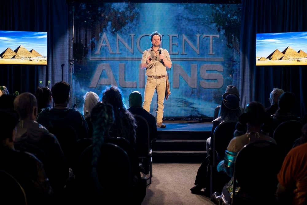 Giorgio Tsoukalos on "Resident Alien"
